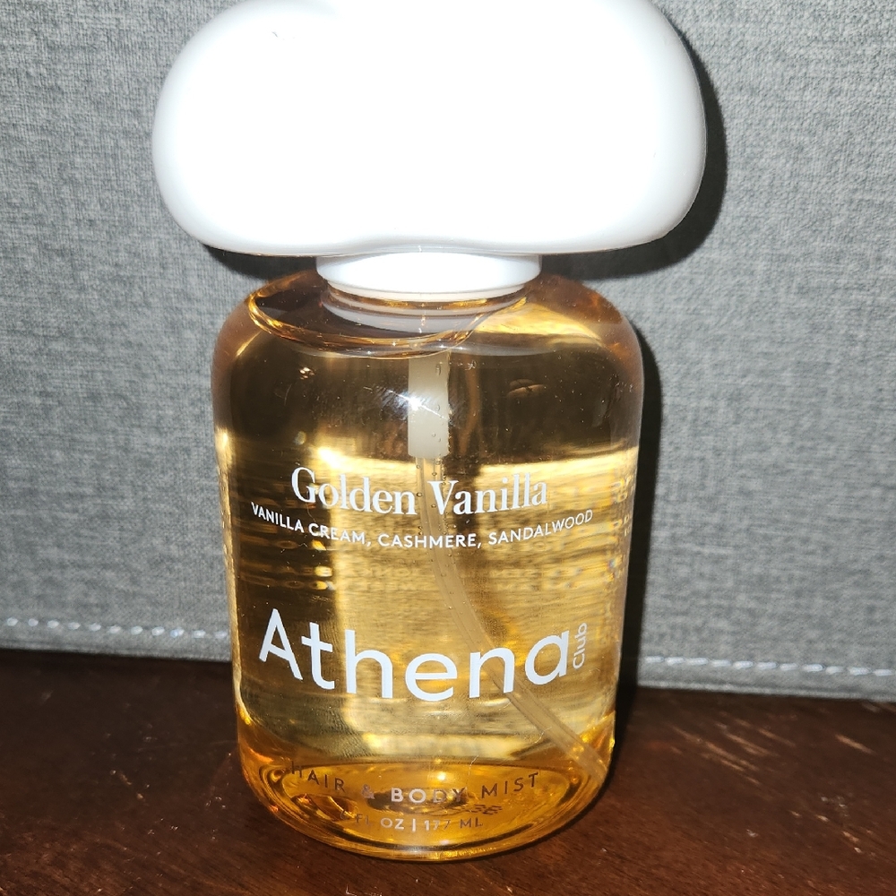 Athena Club Golden Vanilla Hair and Body Mist. ****New****